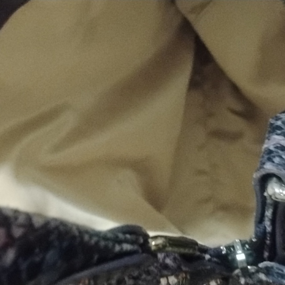 Stuart Weitzman Huge Python Snakeskin Purple Shou… - image 8